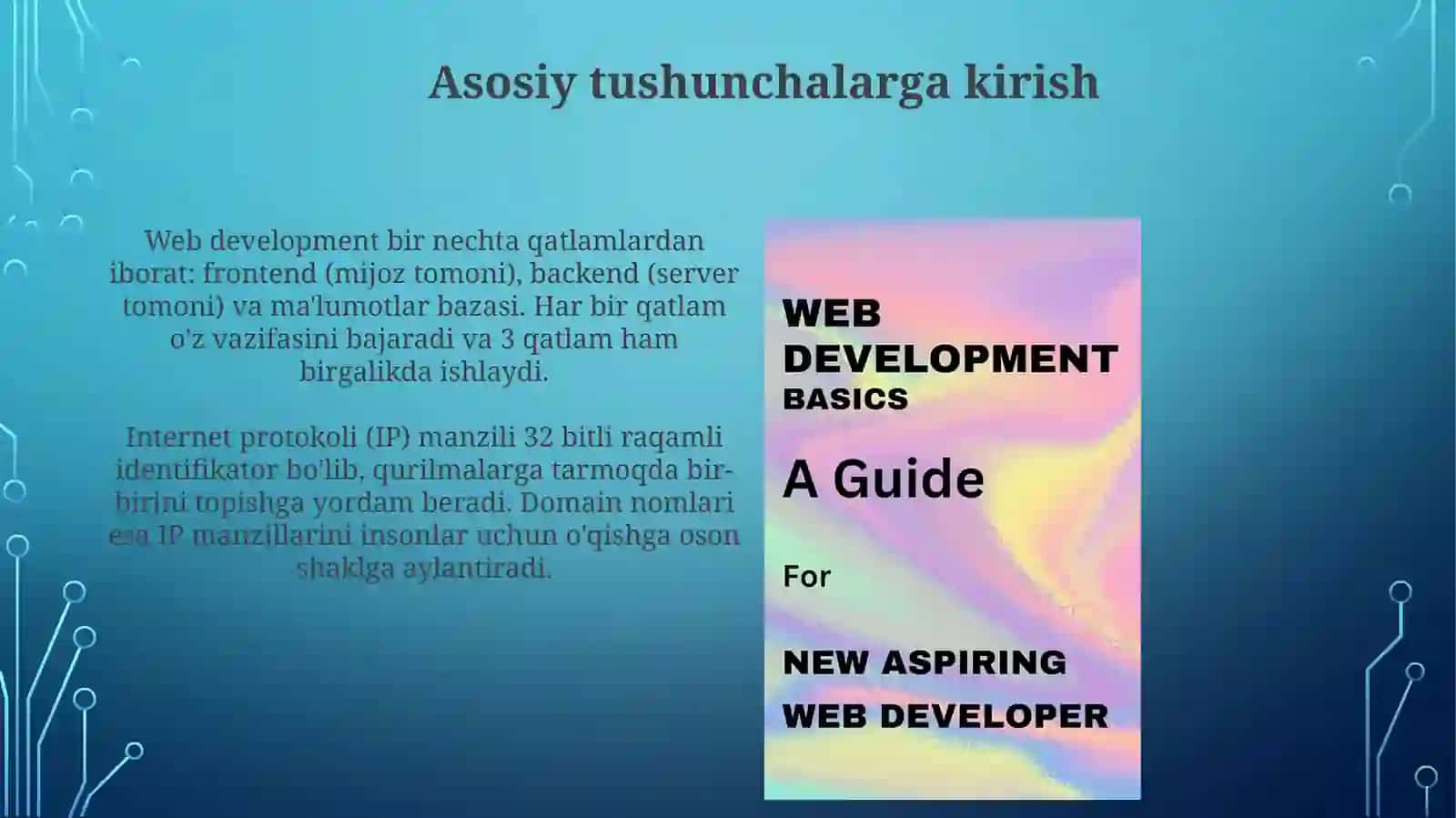 Web dasturlash asoslari 3