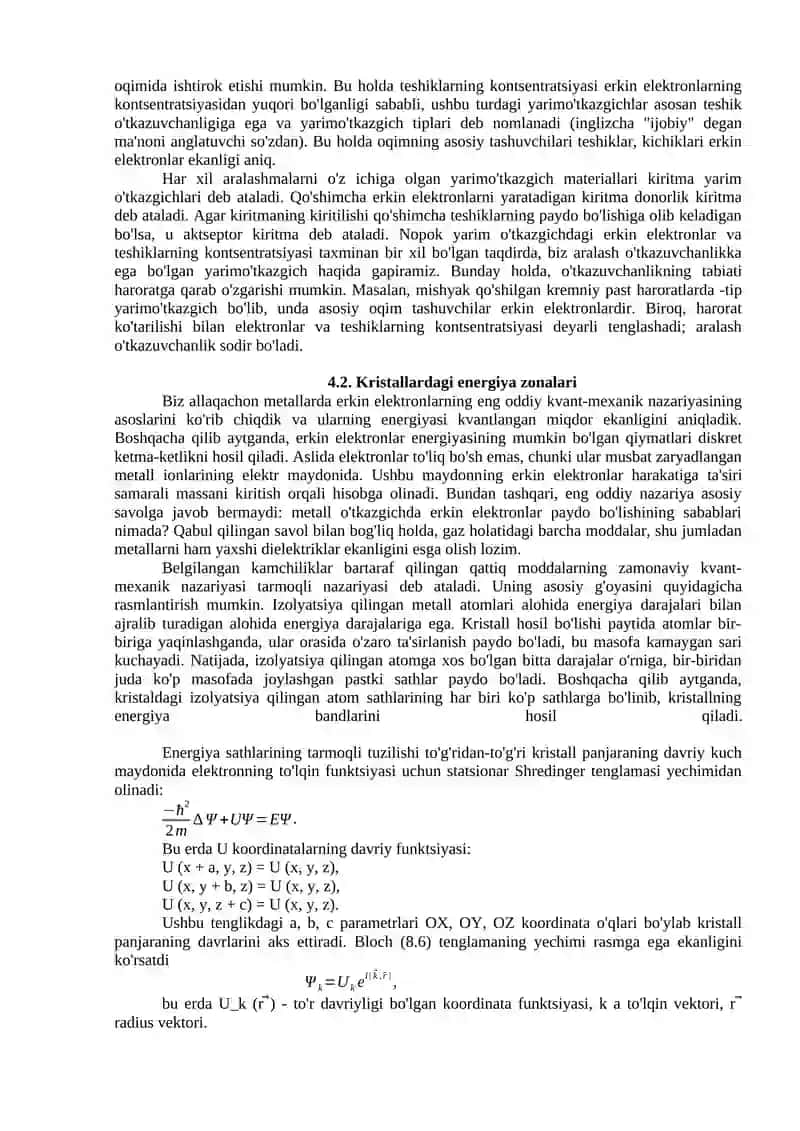 Yarim o'tkazgichli optoelektron qurilmalar 3