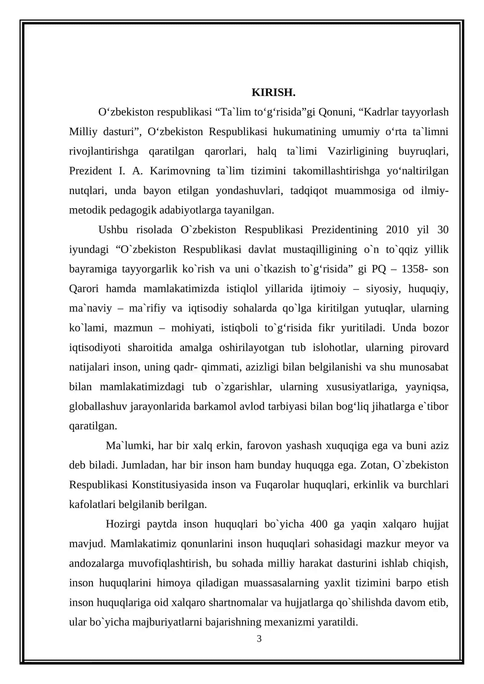 Hozirgi zamon ingliz tilida "from" predlogining leksik ma`nosi va uning o‘zbek tilida berilishi 3