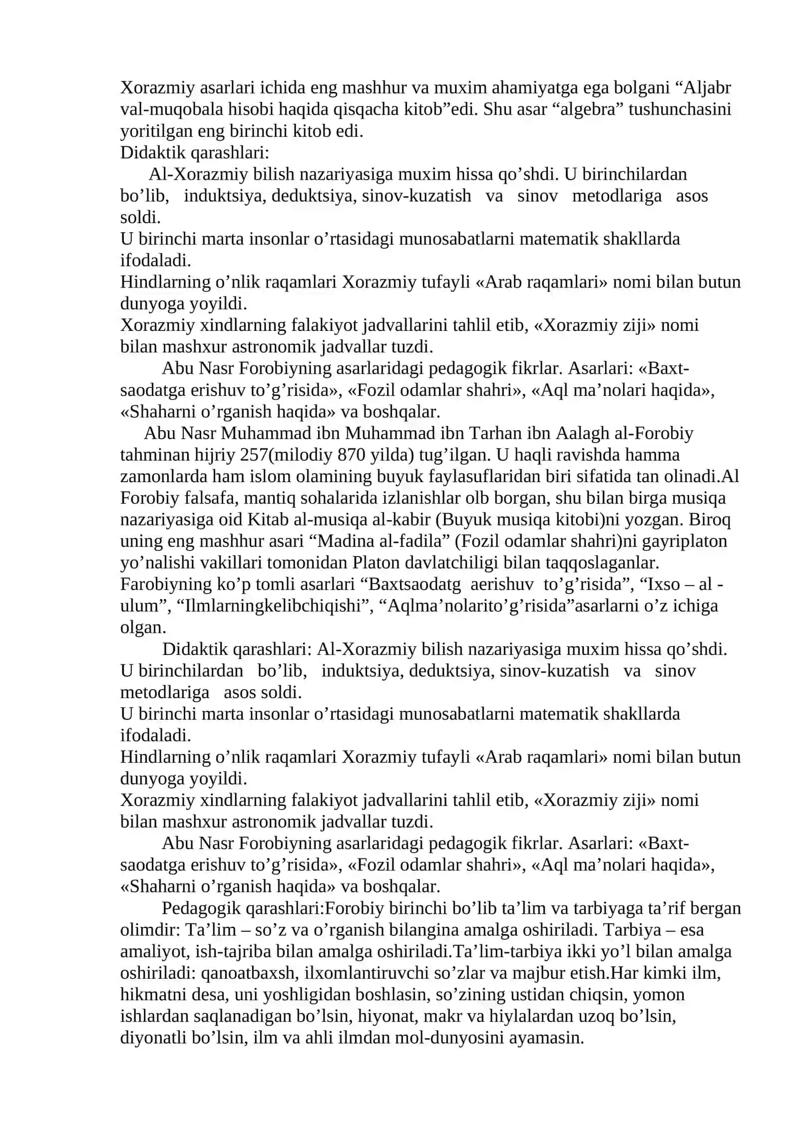Sharq Uyg’onish Davrida Ilm-Fan va Pedagogik Fikrlar Taraqqiyoti 3