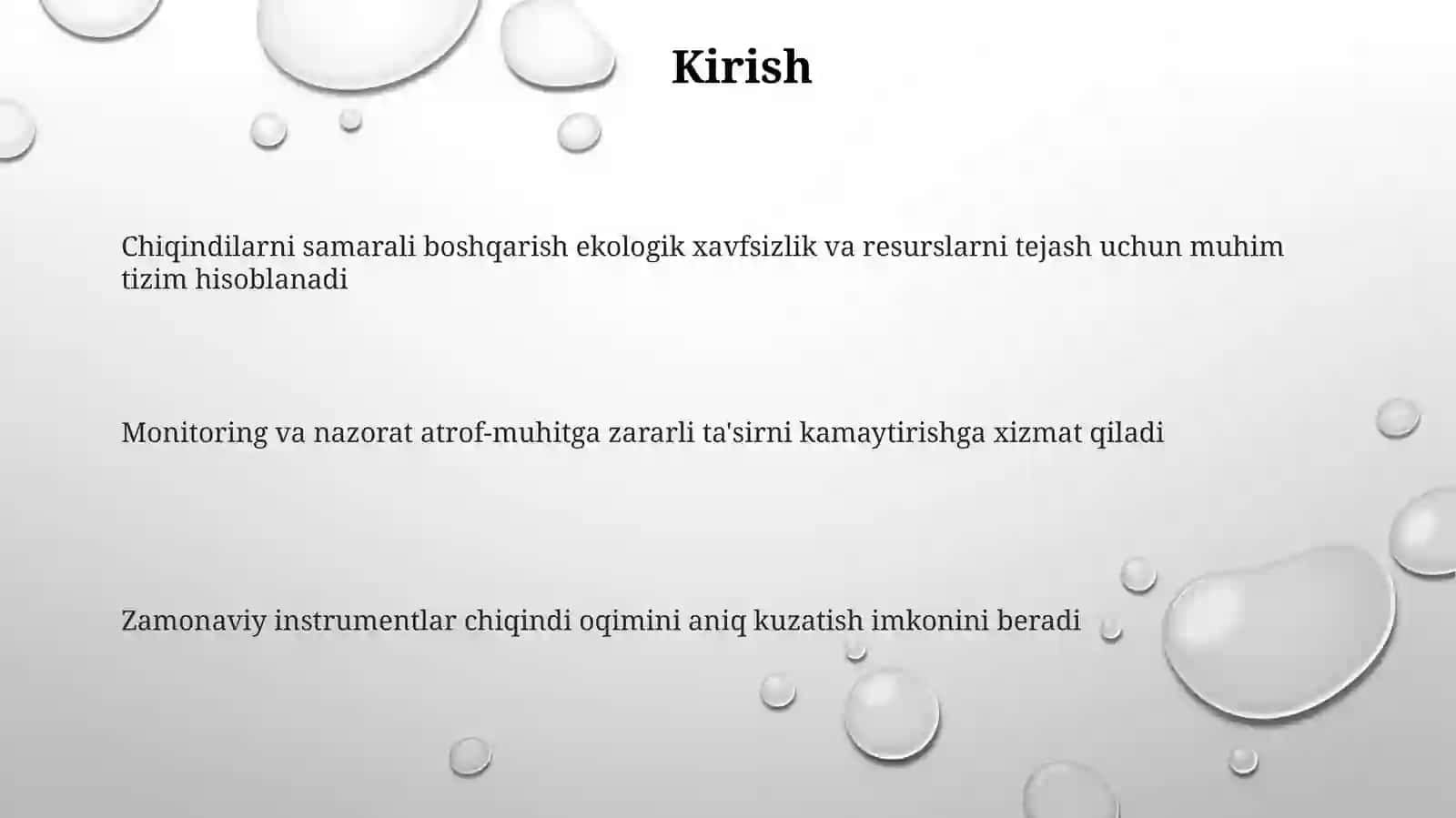 Chiqindilarni boshqarishda monitoring va nazorat instrumentlari 3