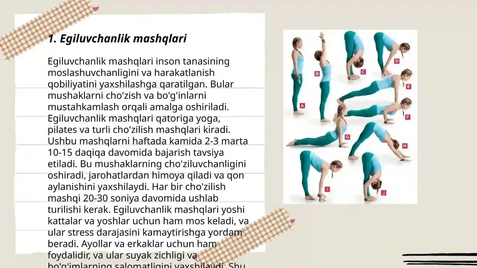 Sodda akrobatik mashqlar 3