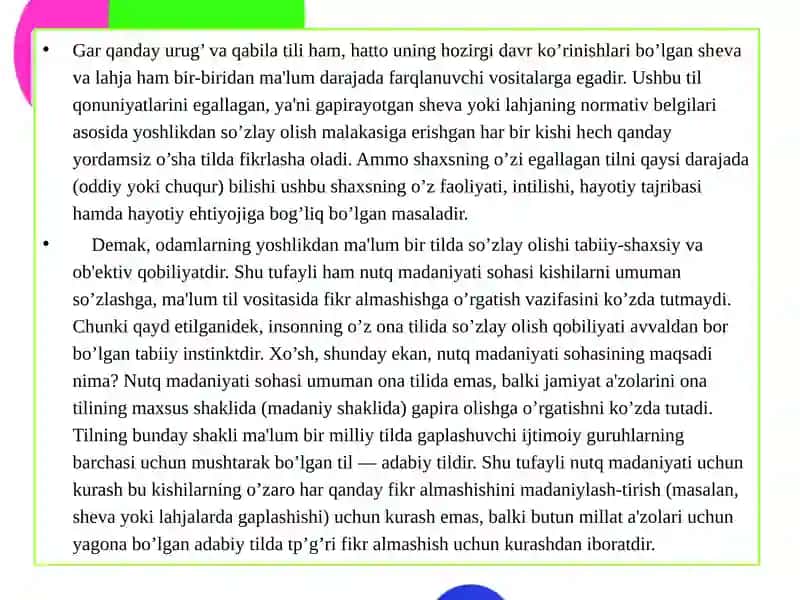 Nutqmadaniyati va Pedagogik texnika 3