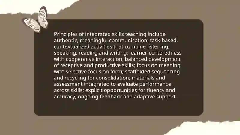 Integrated Skills in the ESL | EFL Classroom 3