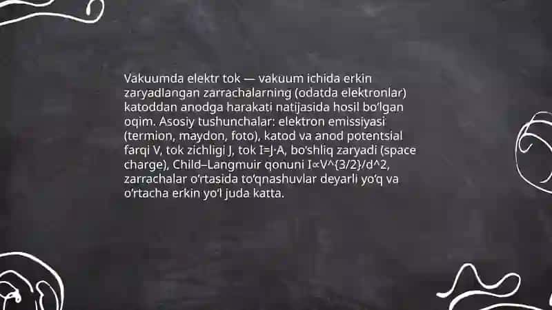 Vakuumda elektr toki 3