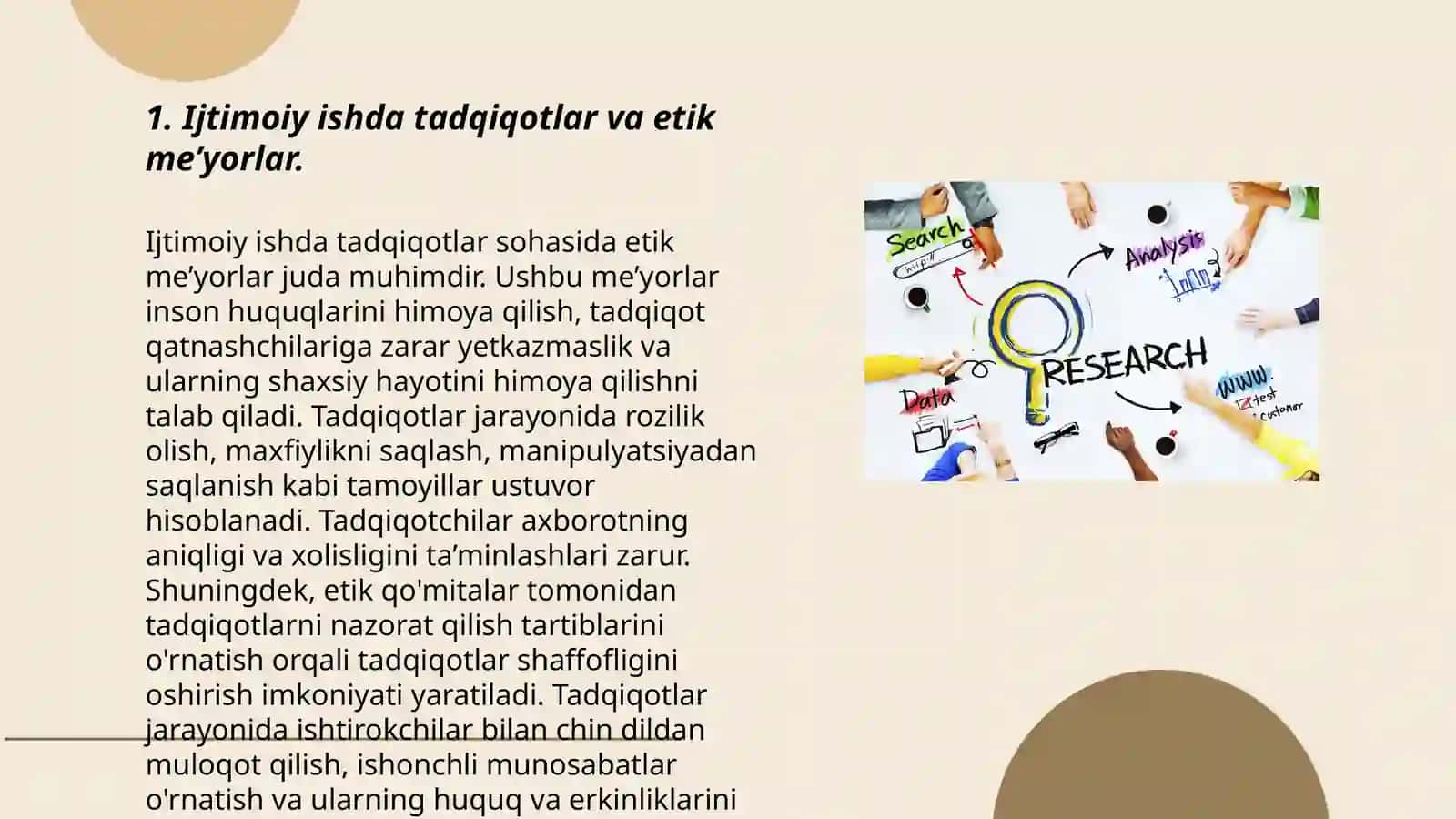 Ijtimoiy ishda tadqiqotlar oʻtkazish etikasi 3