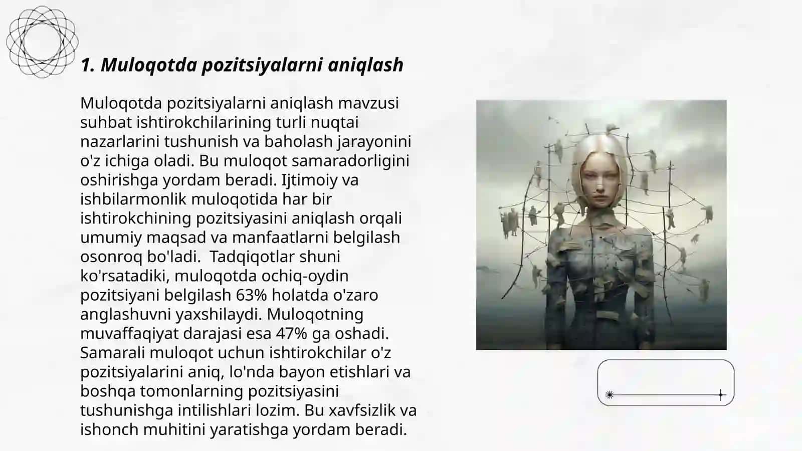 Muloqot pozitsiyalari va manipulyatsiya 3