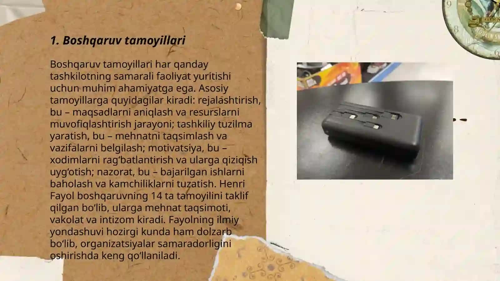 Boshqaruvni samarali tashkil qilish va uni amalga oshirish 3