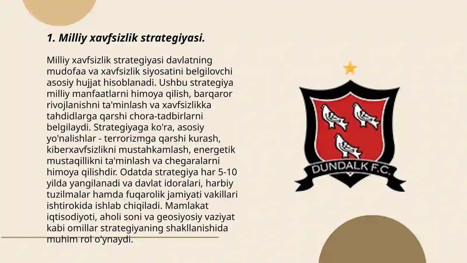 Milliy xavfsizlik strategiyasi 3