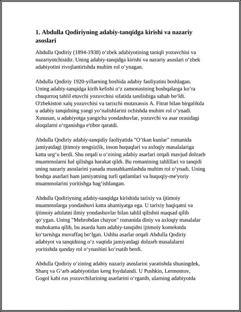 ABDULLA QODIRIYNING ADABIY-TANQIDIY QARASHLARI 3