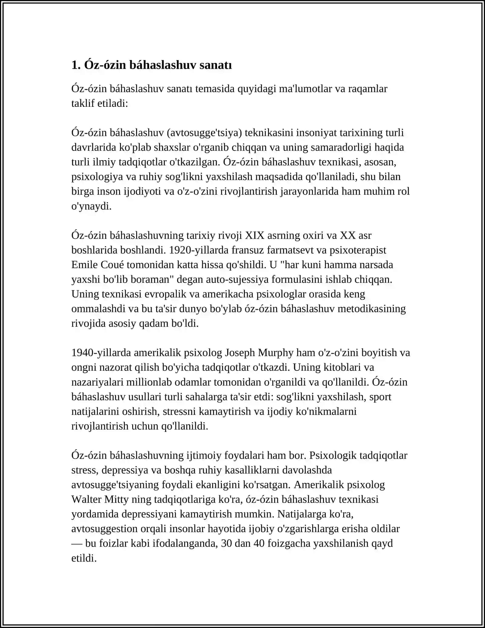 ÓZ-ÓZIN TÁRTIPKE SALIWSHI SHEŃBERSIMON KESILISPELER 3