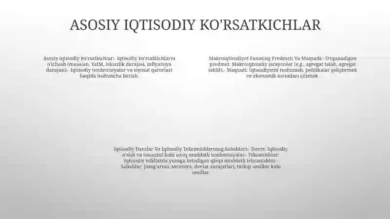 Makroiqtisodiyot Fanining Predmeti Va Maqsadi 3