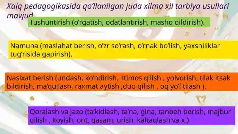 Tarbiya nazariyasi-pedagogika 3
