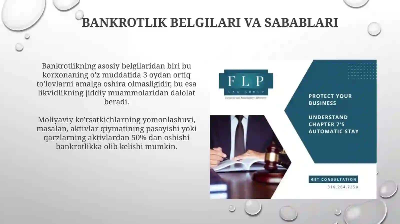 Biznes subyektlarining bankrotligi 3