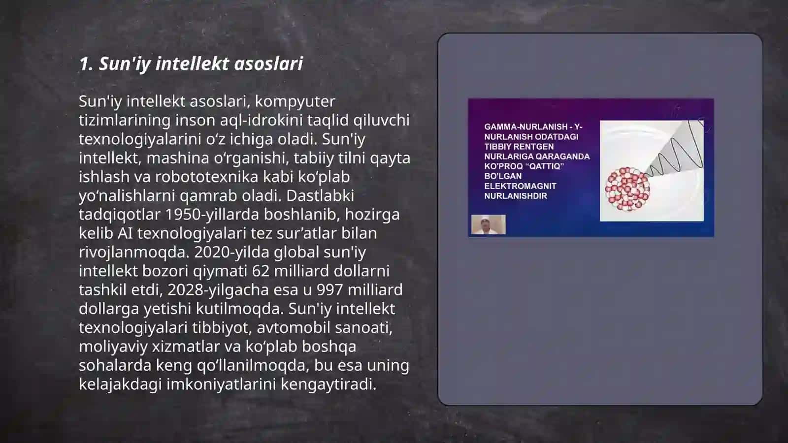 Sun’iy intellekt dasturiy vositalari asosida rentgen uskunalaridan olingan tasvirlardan mahsulotlarni tanib olish dasturini ishlab chiqish 3