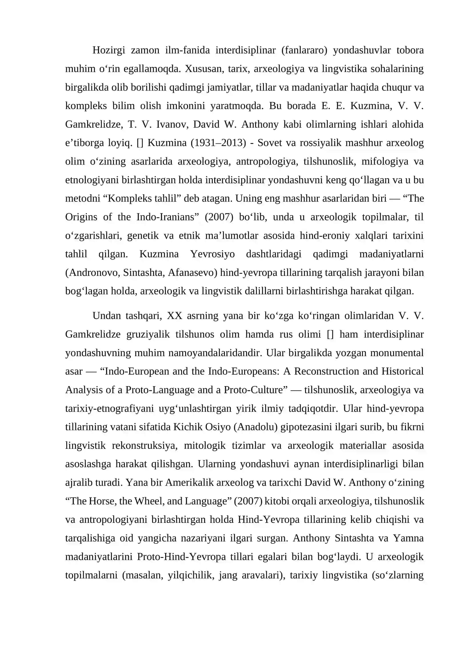 Arxeolingvistika va Lingvistik arxeologiya ilmiy tushunchalari va o‘rganilish tarixi 3