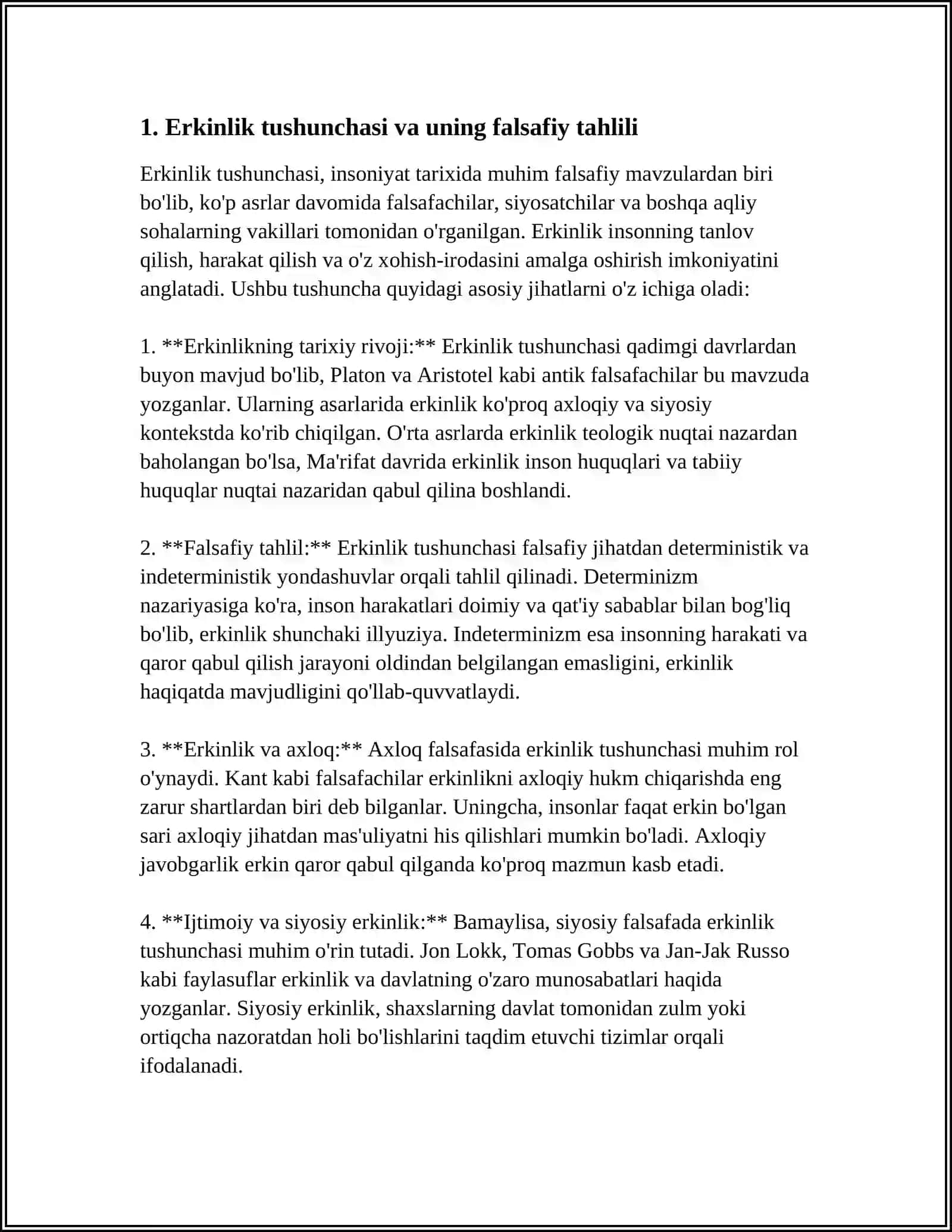 IJTIMOIY FALSAFADA ERKINLIK VA MA’SULIYAT MASALASI 3