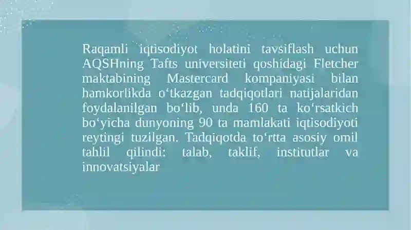 Dunyodaraqamli iqtisodiyotning rivojlanib borishi 3