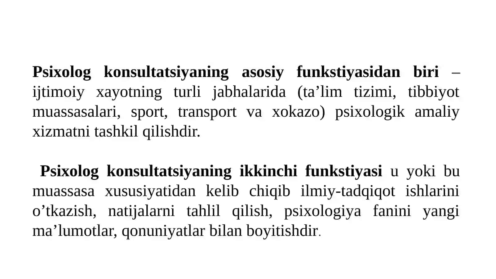Psixologik konsultatsiyaning asosiy tushunchalari va predmeti 3