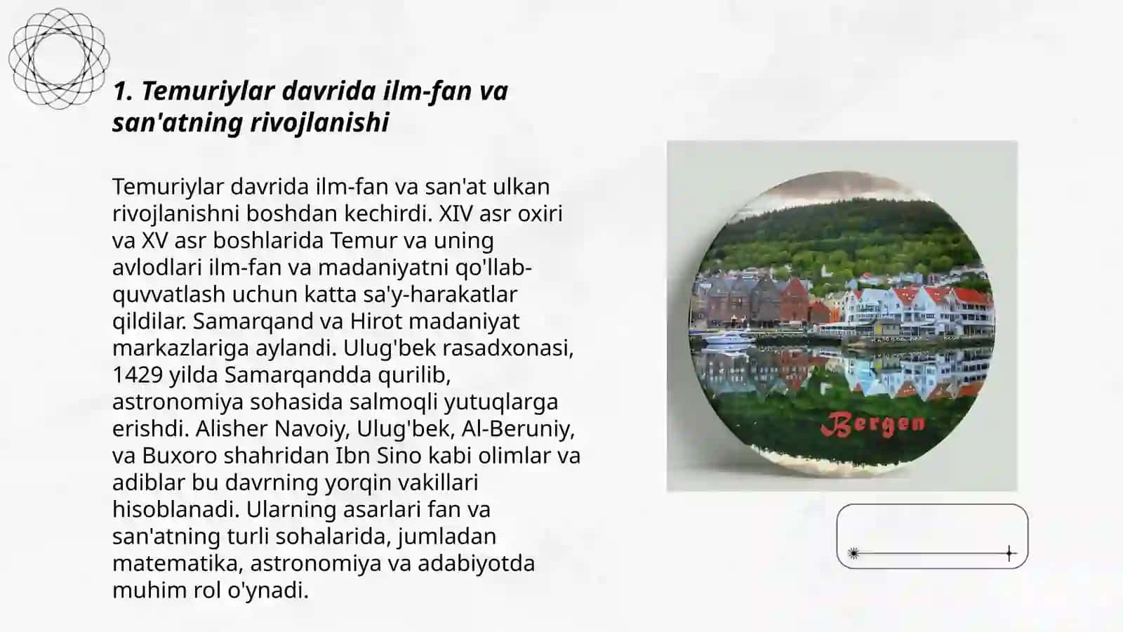 Temuriylar davrida ilm-fan va san'atning rivojlanishi 3