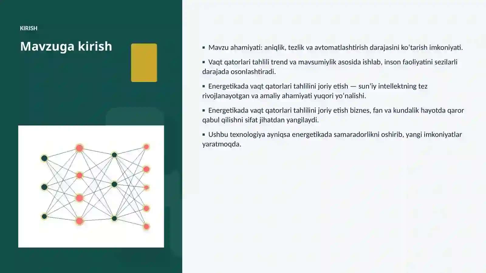 Sun'iy intellekt • Professional Taqdimot 3