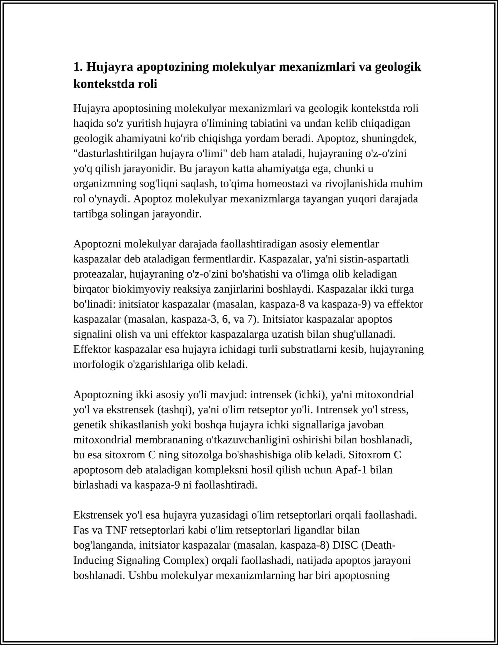 HUJAYRA APPOPTOZI VA UNING GEOLOGIK AHAMIYATI 3