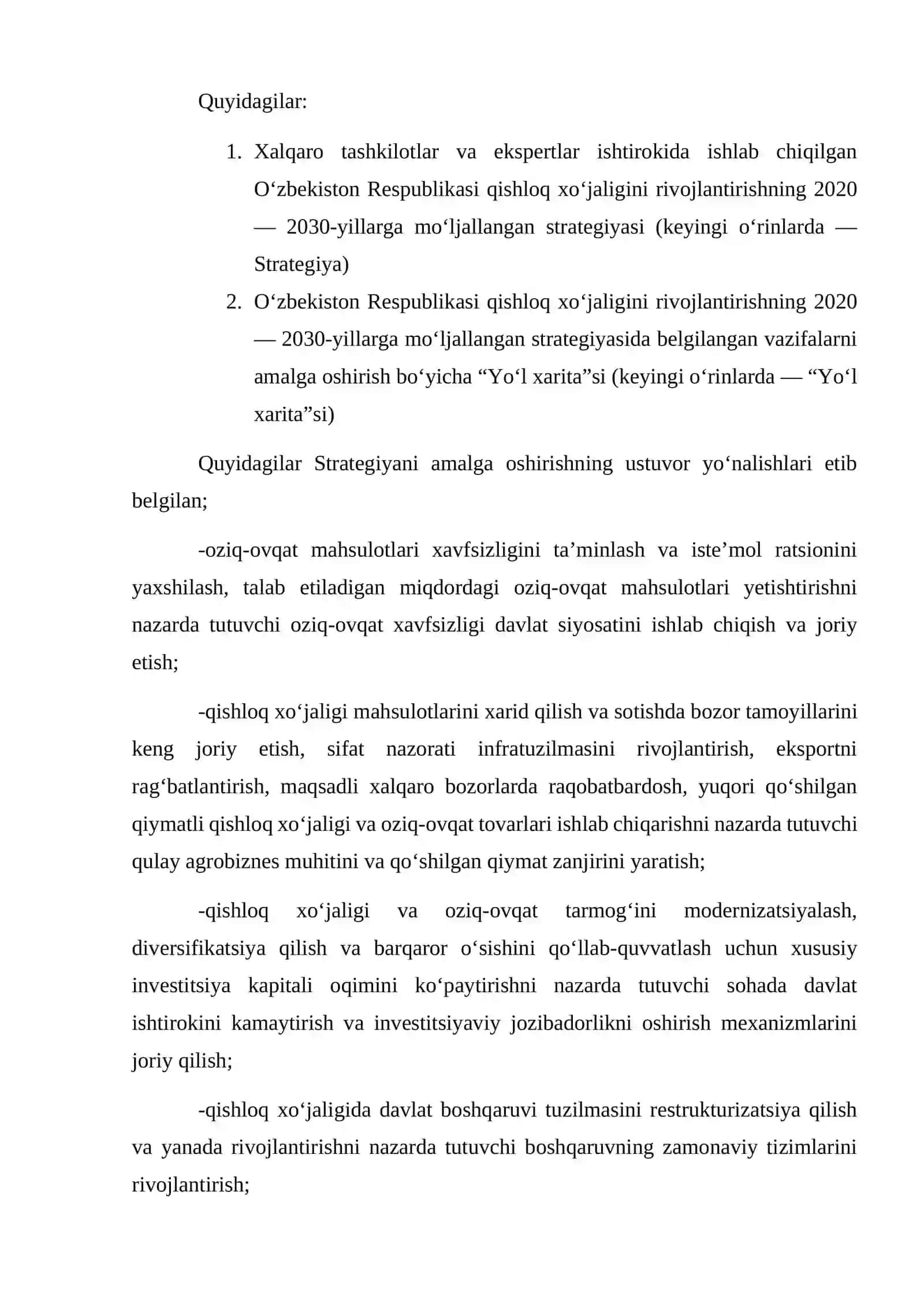 MAQOLA O'zbekistonda organik qishloq xo'jaligini rivojlantirishning ustuvor yo'nalishlari 3