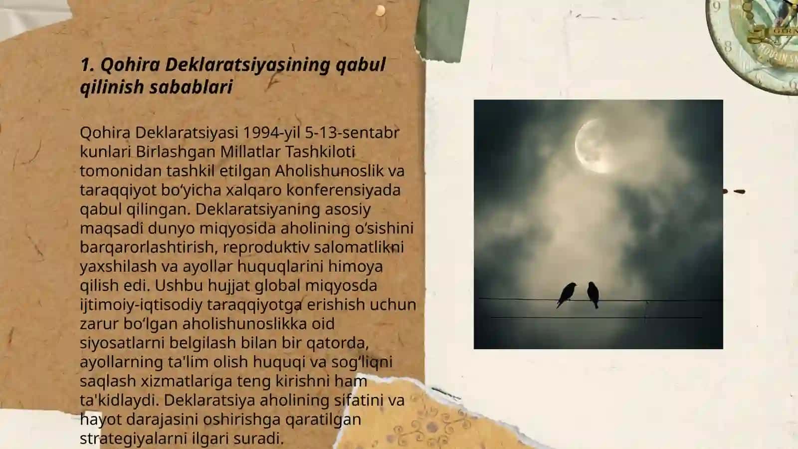 Qohira Deklaratsiyasi tarixi va mazmun-mohiyati 3