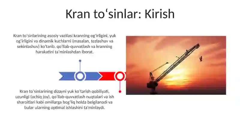 Kran osti to'sinlari 3