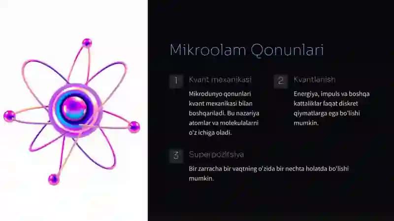 Mikroolam va Makroolam Qonunlari: Taqqoslash 3