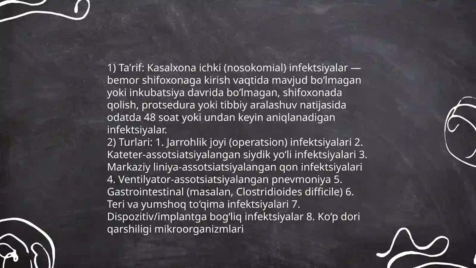 Kasalxona ichi va kasalxona tashqi infeksiyasi 3