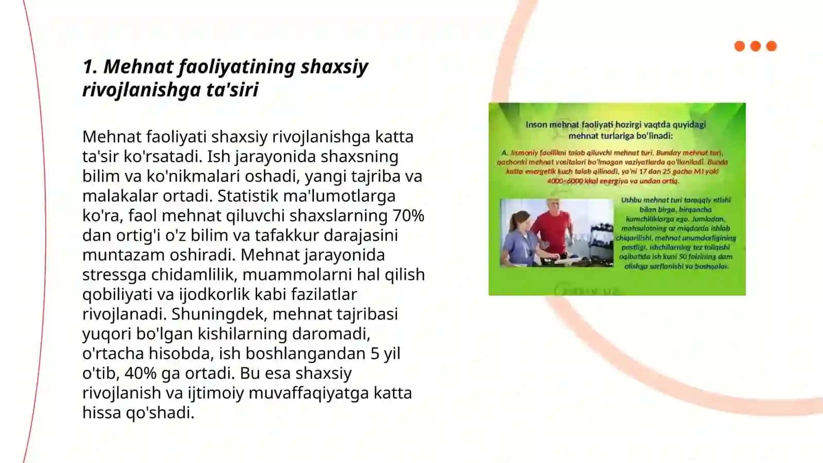Mehnat faoliyatinining tarbiyaviy ahamiyati 3