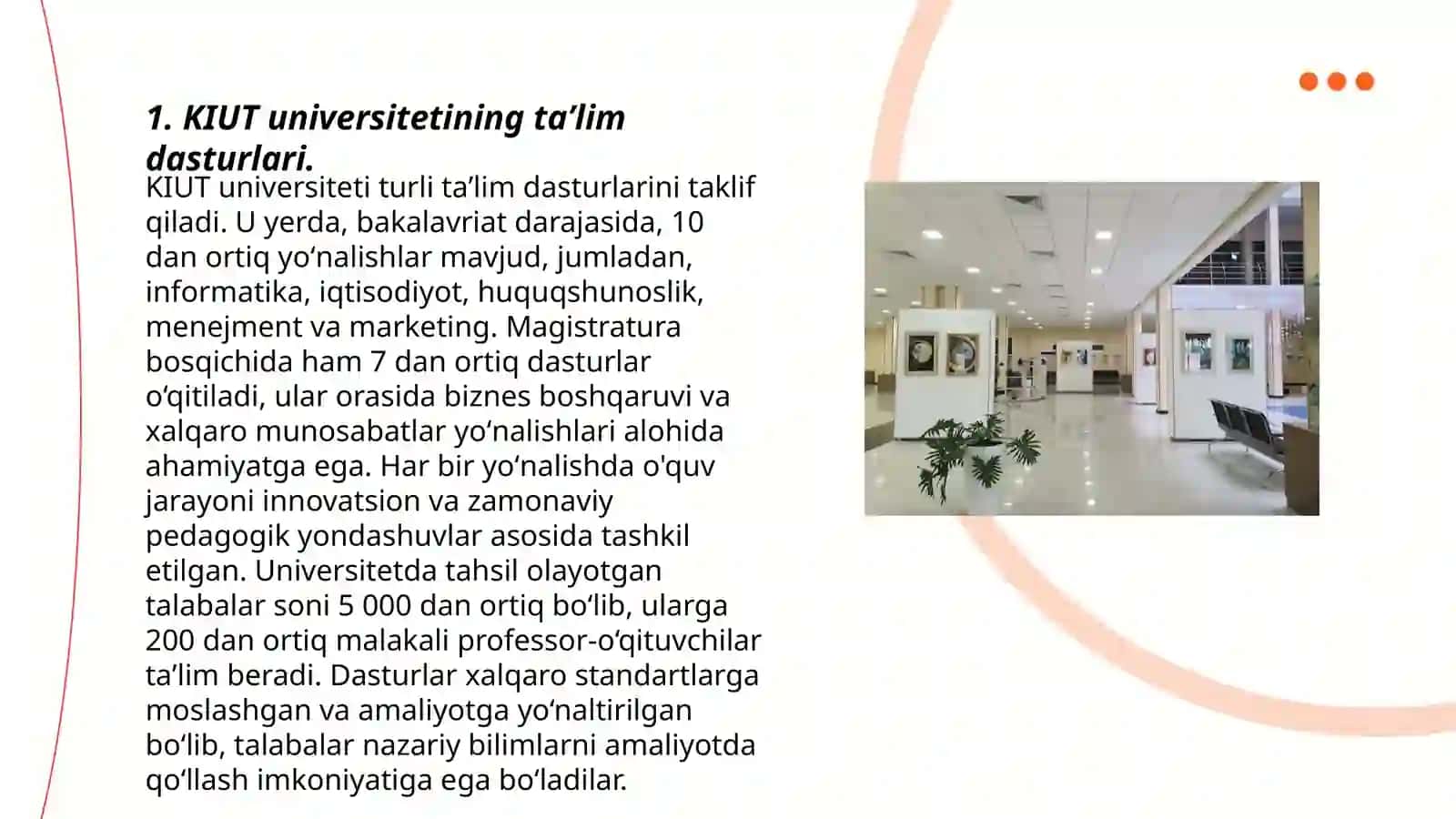 KIUT Dasturlari 3