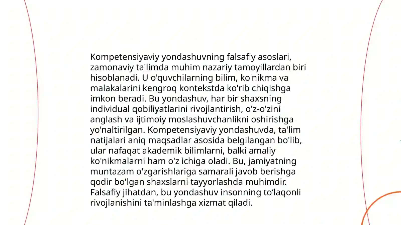 Buxoro davlat pedagogika instituti Aniq va tabiiy fanlar fakulteti 2TT-22-guruh talabasi Rizayeva Farangizning kasbiy kompetentlik fanidan tayyorlagan taqdimoti 3