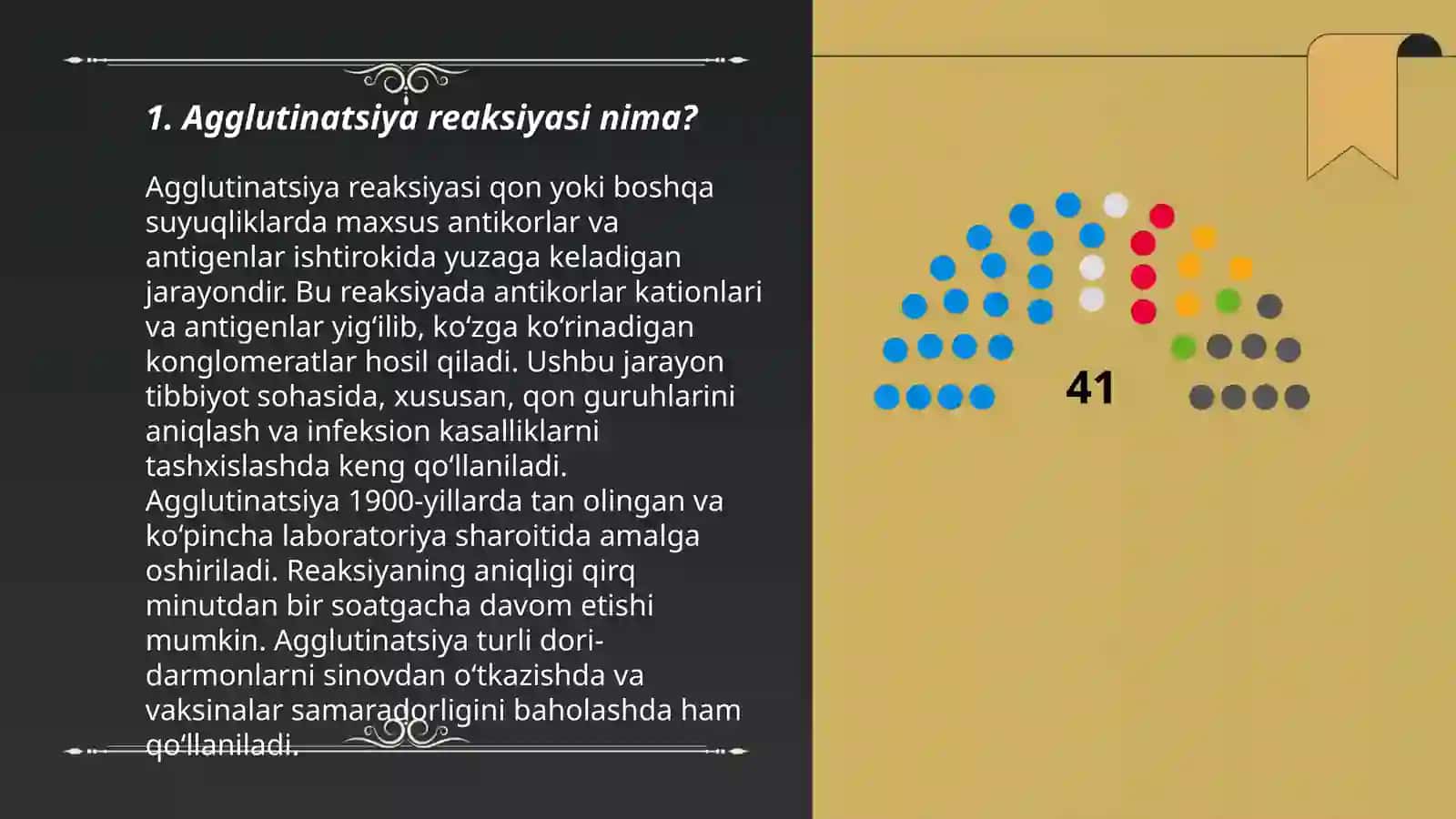 Agglutinasiya va gemagglutinasiya reaksiyalarning yuqumli kasalliklar 3