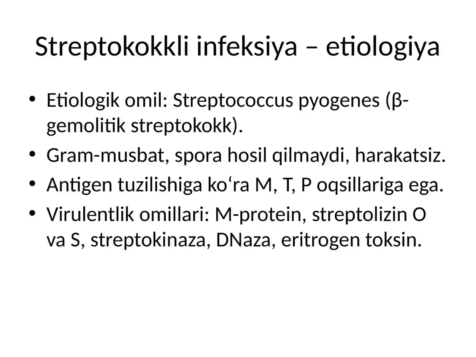 STREPTOKOKKLI VA PNEVMOKOKK INFEKSIYALAR 3