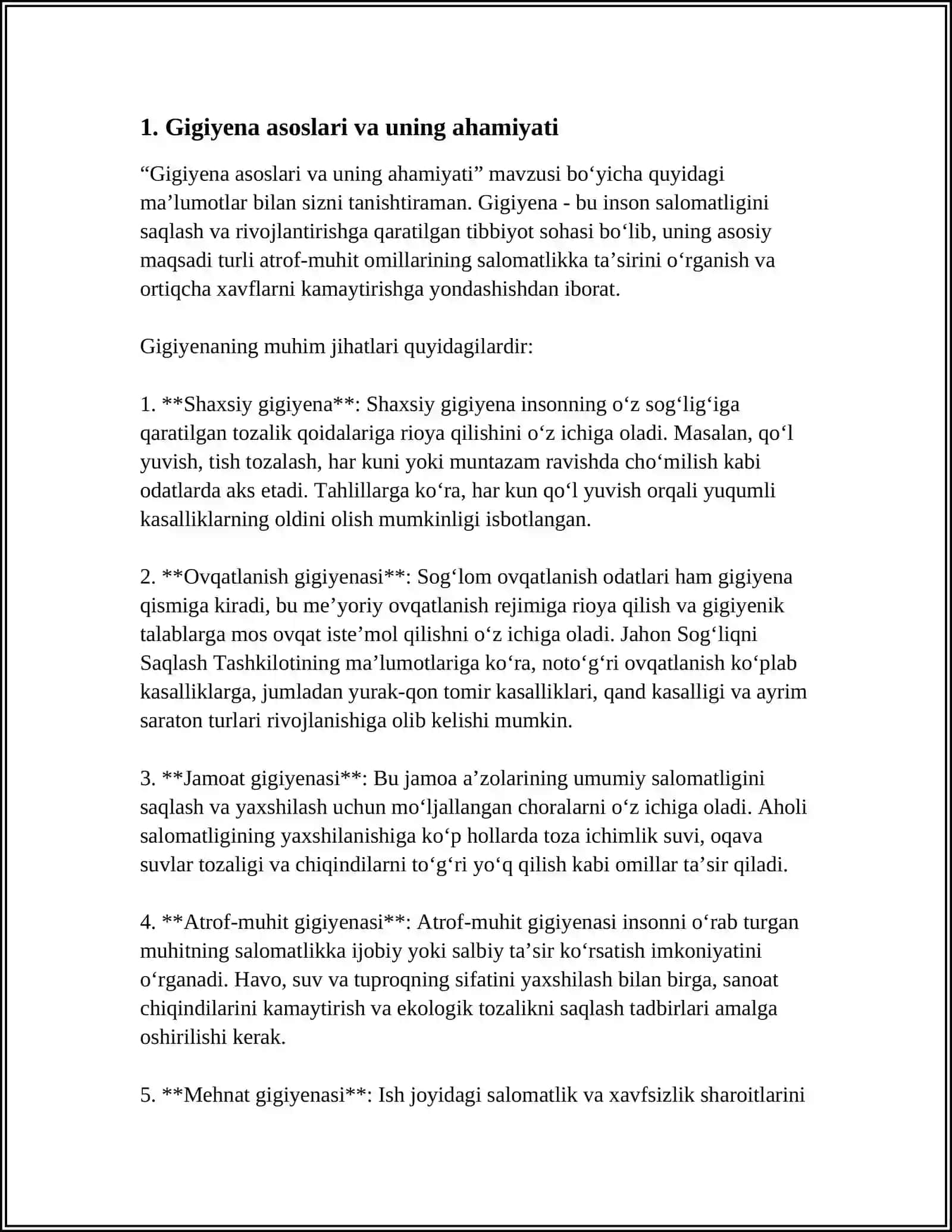 O‘QUVCHILARNI GIGIENIK TARBIYALASH 3