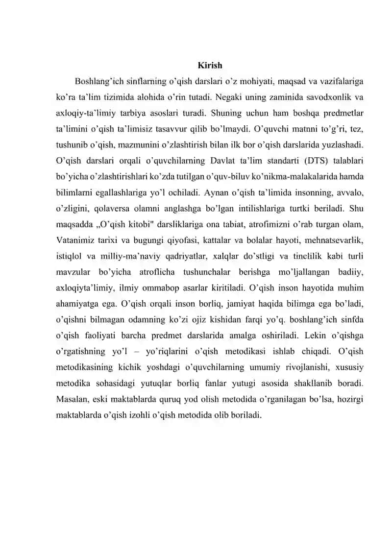 O’qish malakasining sifatlarito’g’ri,tez,ongli,ifodali o’qish usullari 3