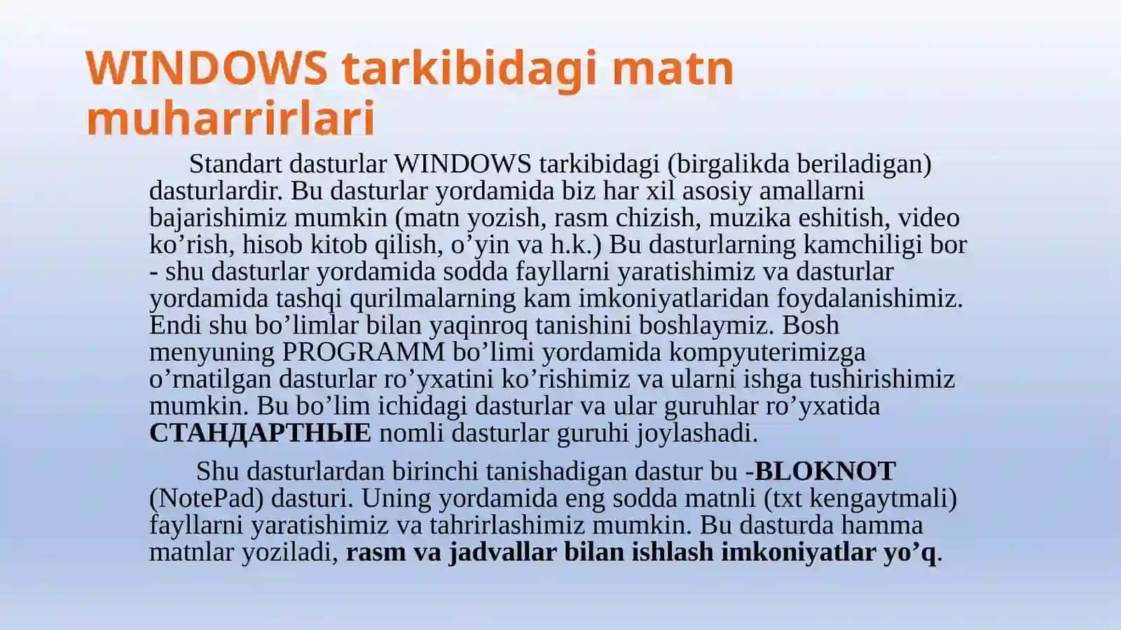 Zamonaviy office texnologiyalari 3
