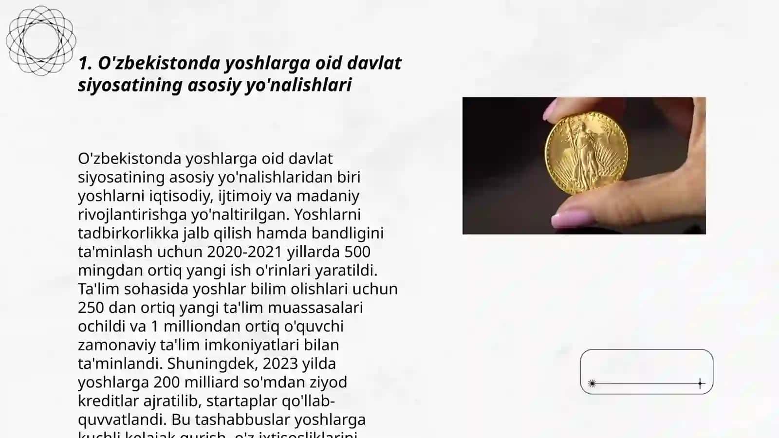 O'zbekistonda yoshlarga oid davlat siyosati 3