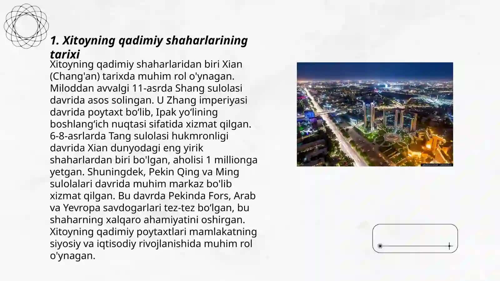 Xitoyning qadimiy va zamonaviy shaharlari 3
