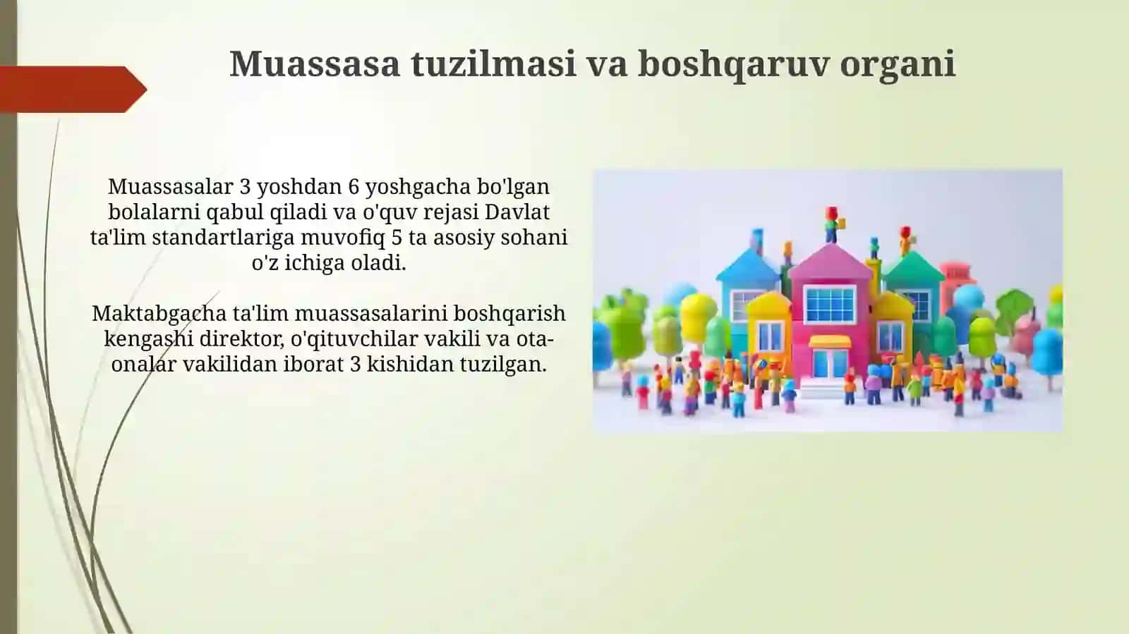Maktabgacha talim tashkiloti va uni tashkil etish 3