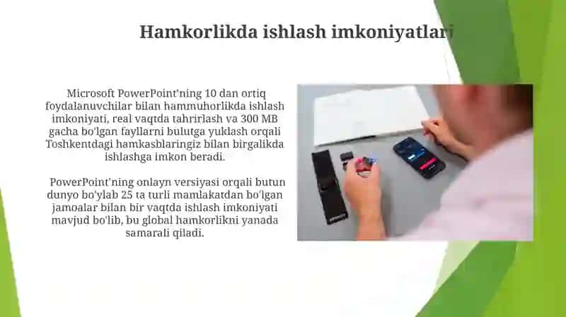 MS Power Point dasturining imkoniyatlari 3