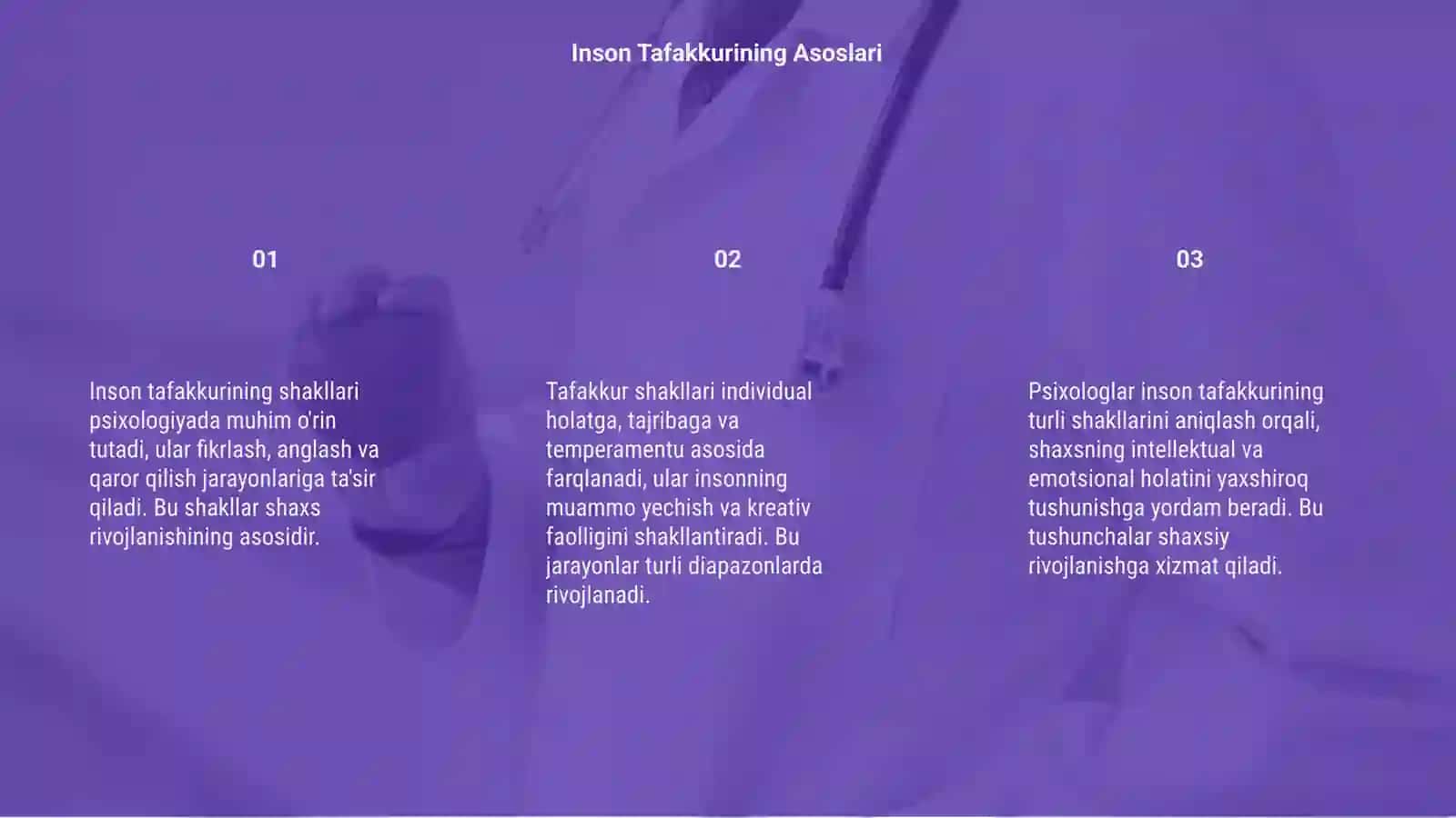 Psixologiyada inson tafakkuri shakllari 3