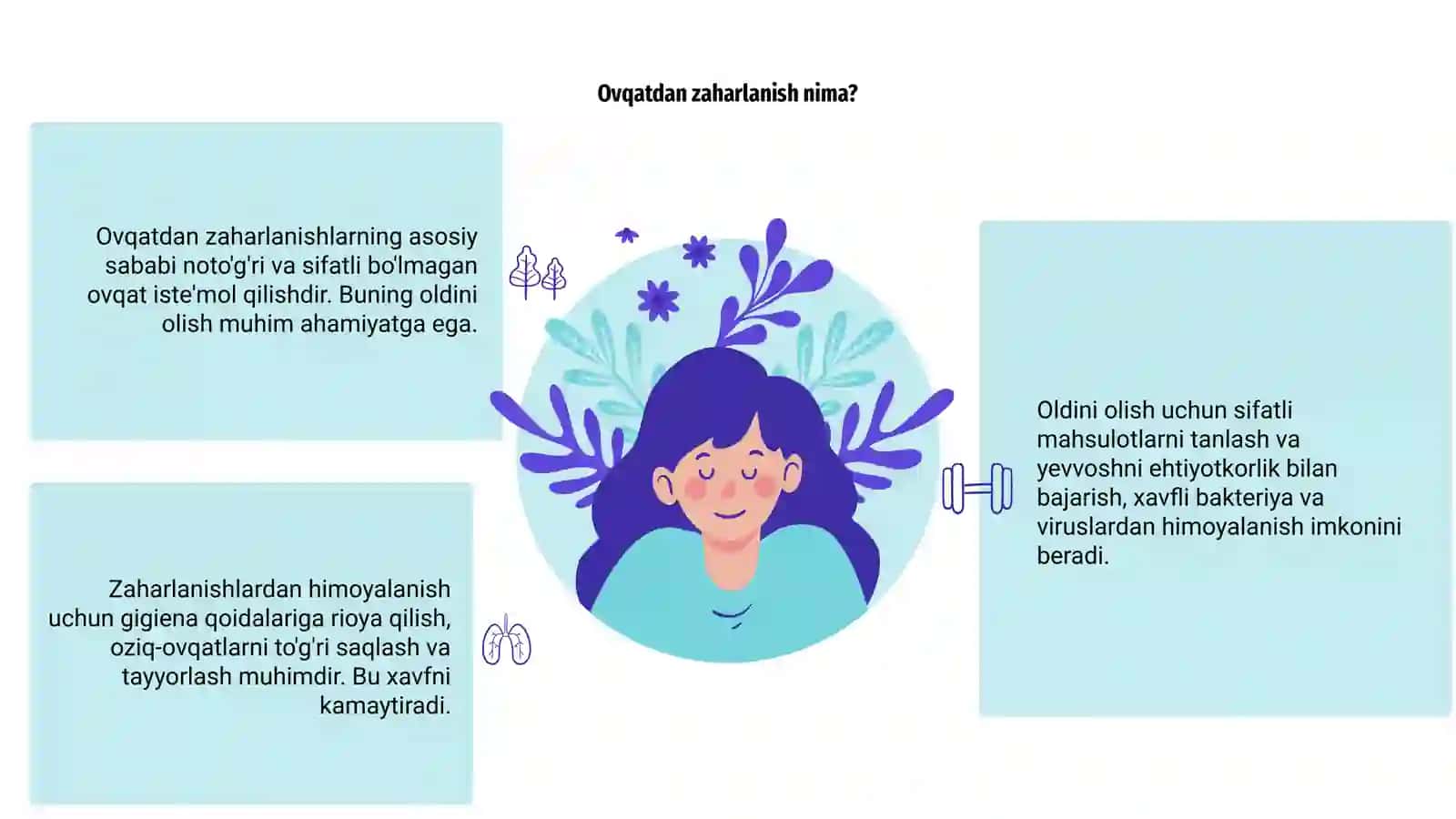 Ovqatdan zaharlanishlar va ularni oldini olish choralari 3