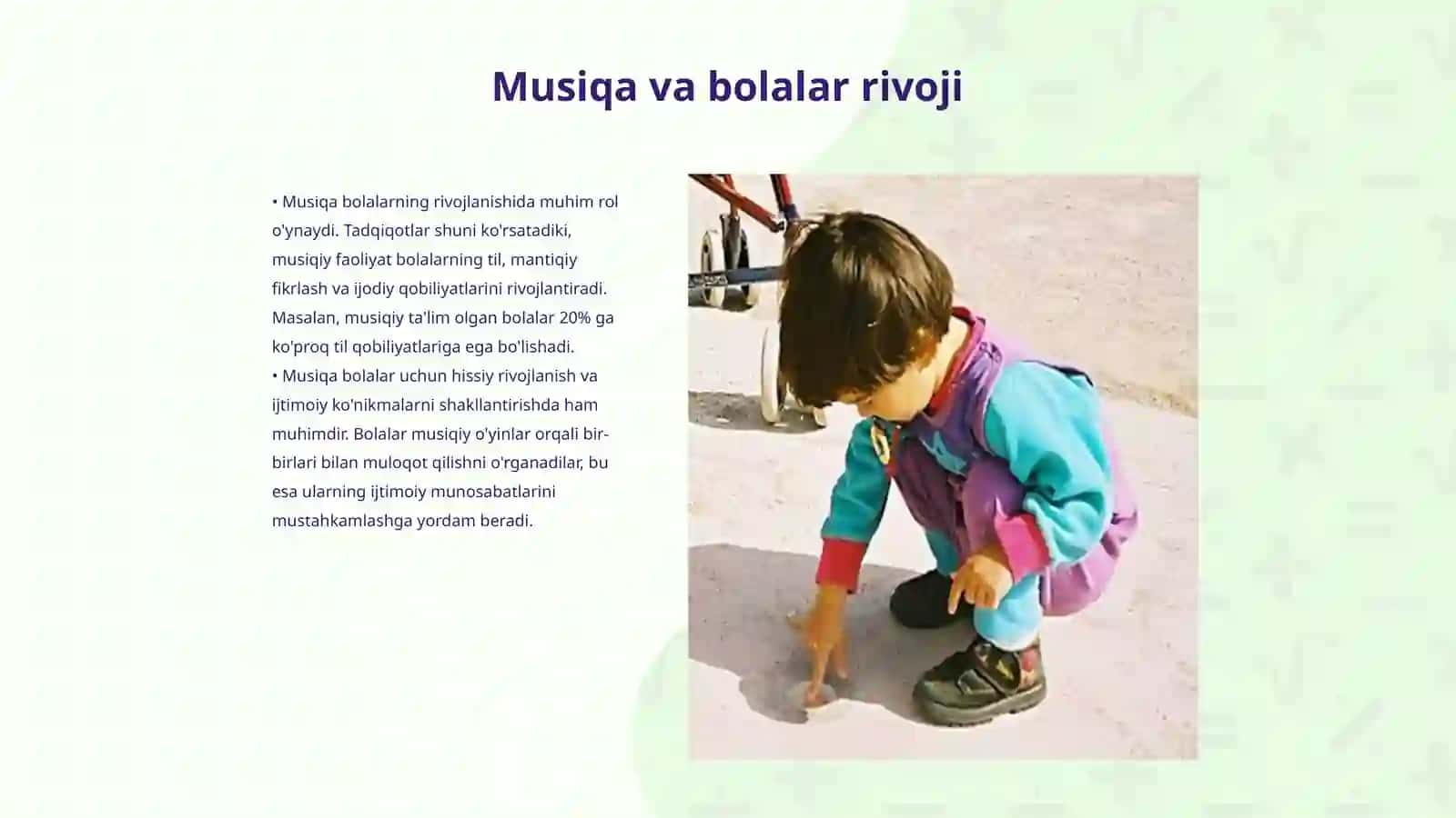 Maktabgacha kichik yoshdagi bolalarning musiqiy faoliyati 3