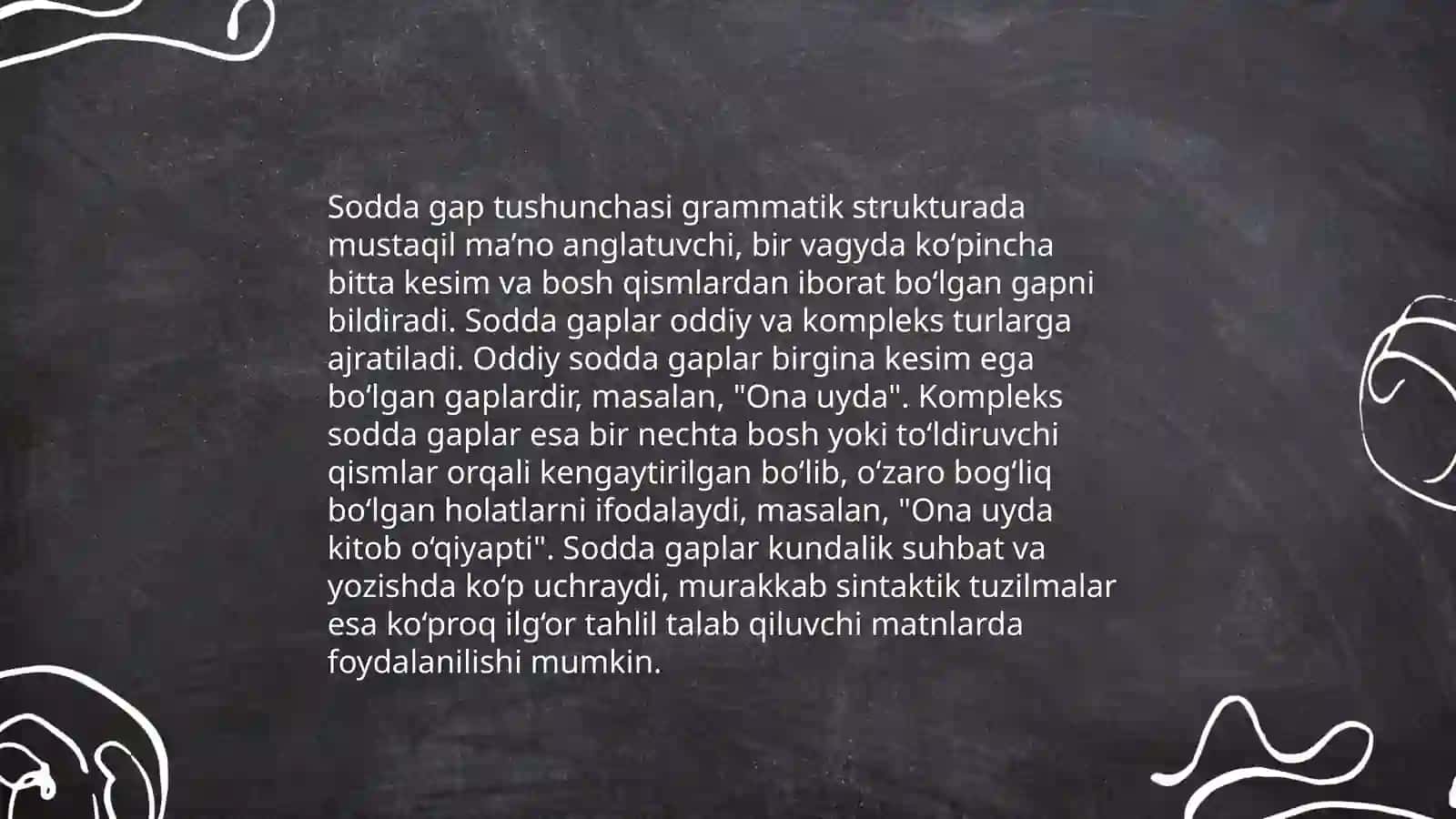 Ta’lim bosqichlarida sodda gap sintaksisini o‘qitish bo‘yicha dars ishlanmalari tayyorlash 3
