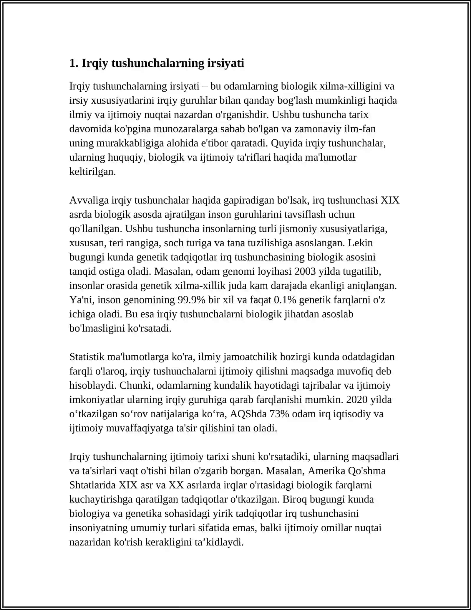 SHAXSGA TA'SIR ETUVCHI OMILLARNING HAR BIRIGA HIKOYA TUZING 3