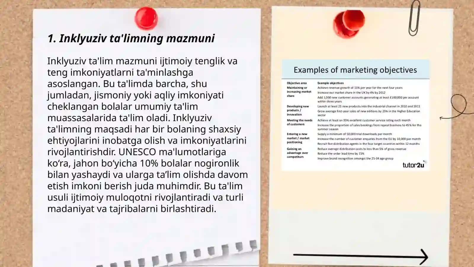 Inklyuziv ta'limning mazmuni, predmeti, maqsadi va vazifalari 3