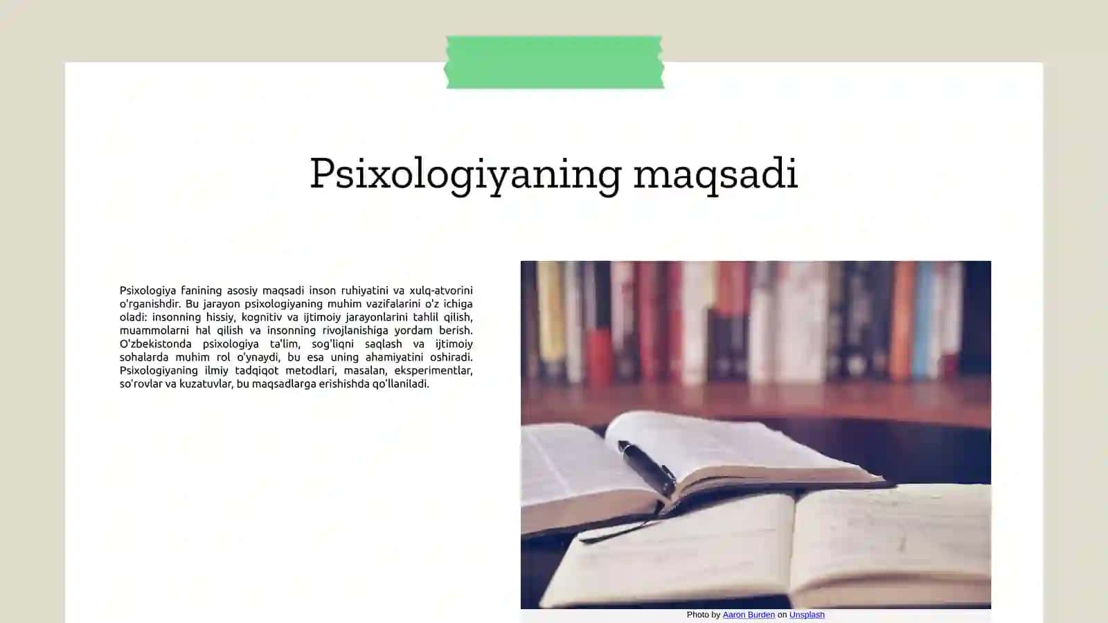 Umumiy psixologiya fanining pridmidi ilmiy tatqiqot mitodlari 3